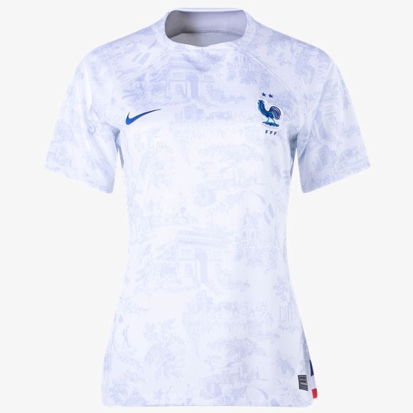 Camiseta Francia 2ª Mujer 2022 2023